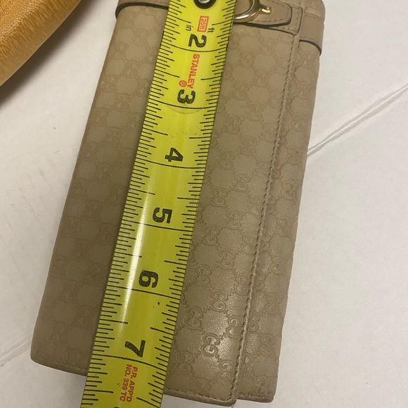 Gucci Micro G Leather Embossed Wallet in Box - Picture 11 of 12